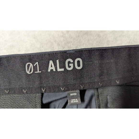 01.Algo Men Pants 38x31 Performance Tech Chino Straight Fit Golf Activewear - Picture 8 of 16